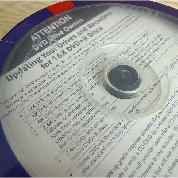 Lot Of 3 Memorex DVD+R 16x 4.7GB 120 Min 45 Dvds 3 Packs Of 15 - Picture 3 of 3